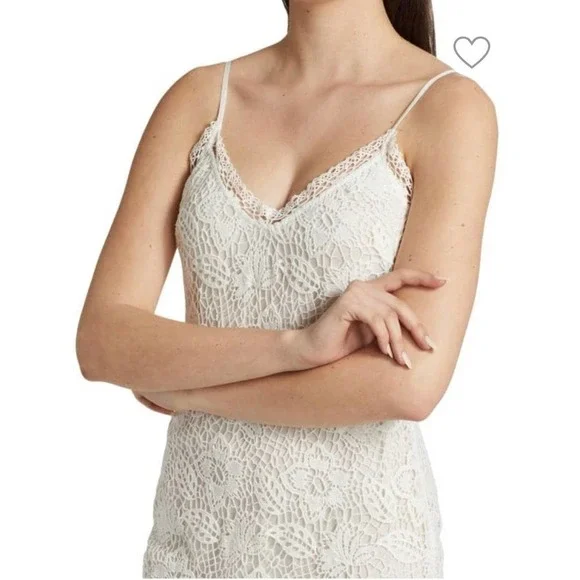 RAG & BONE ALEAH CROCHET V-NECK MINI DRESS NWT, SIZE 12